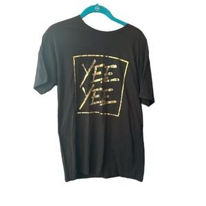 Yee-Yee Apparel Granger Smith Men’s Crew‎ Neck T-shirt Size Medium Black & Gold